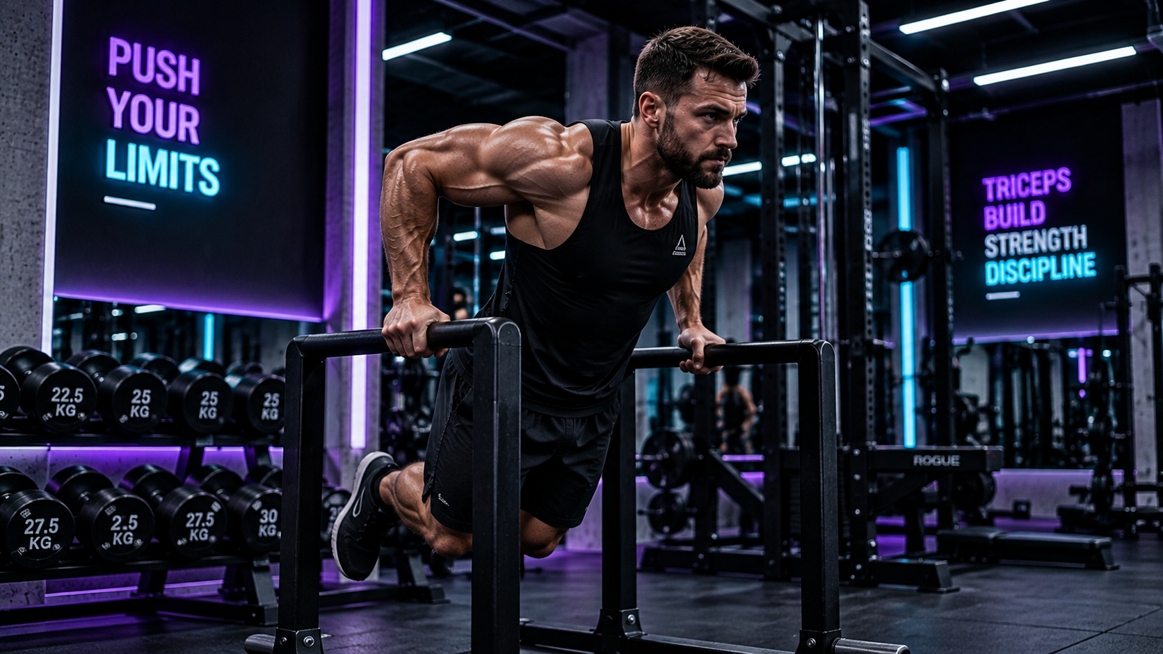 Triceps Dips and Pushdowns Form, Lockout and Joint Safety