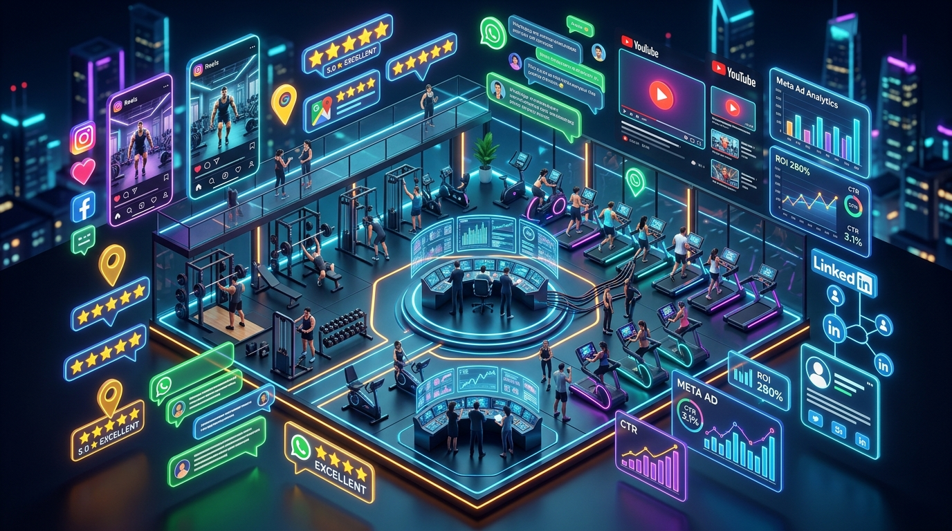 Omnichannel Gym Social Media Marketing Ecosystem 2026