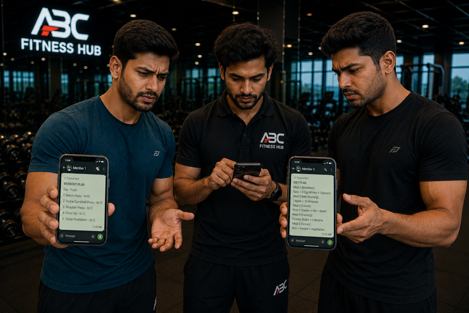 Outdated Gym Generic WhatsApp Diet PDF