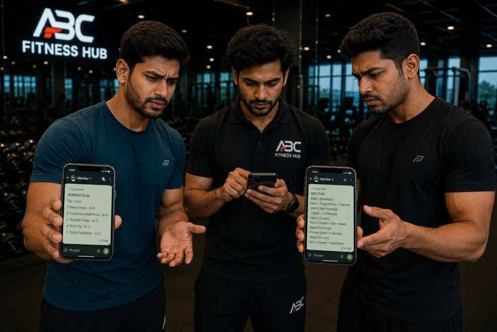 Outdated Gym Generic WhatsApp Diet PDF