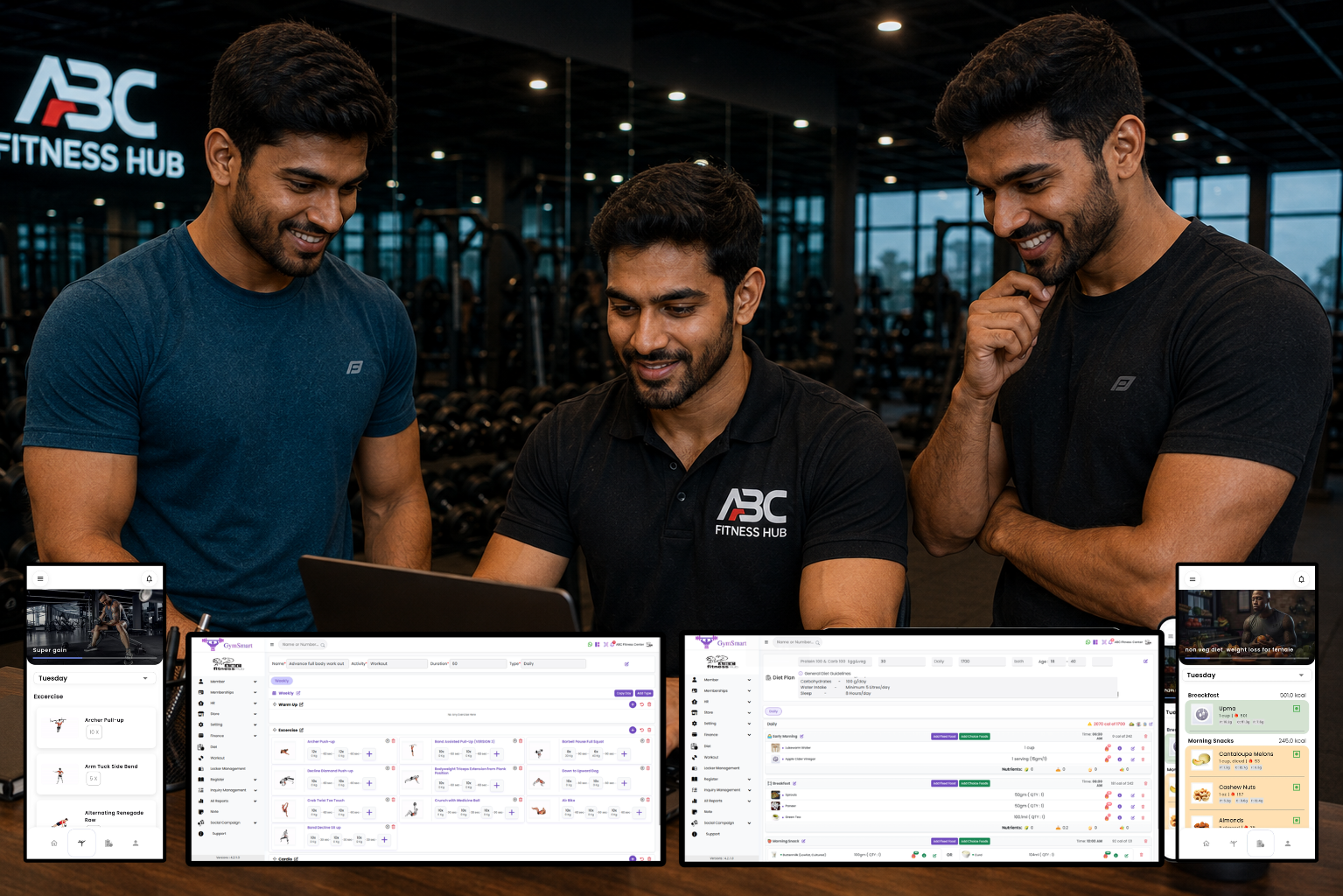 GymSmart AI Macro Diet Builder and Workout Regimens