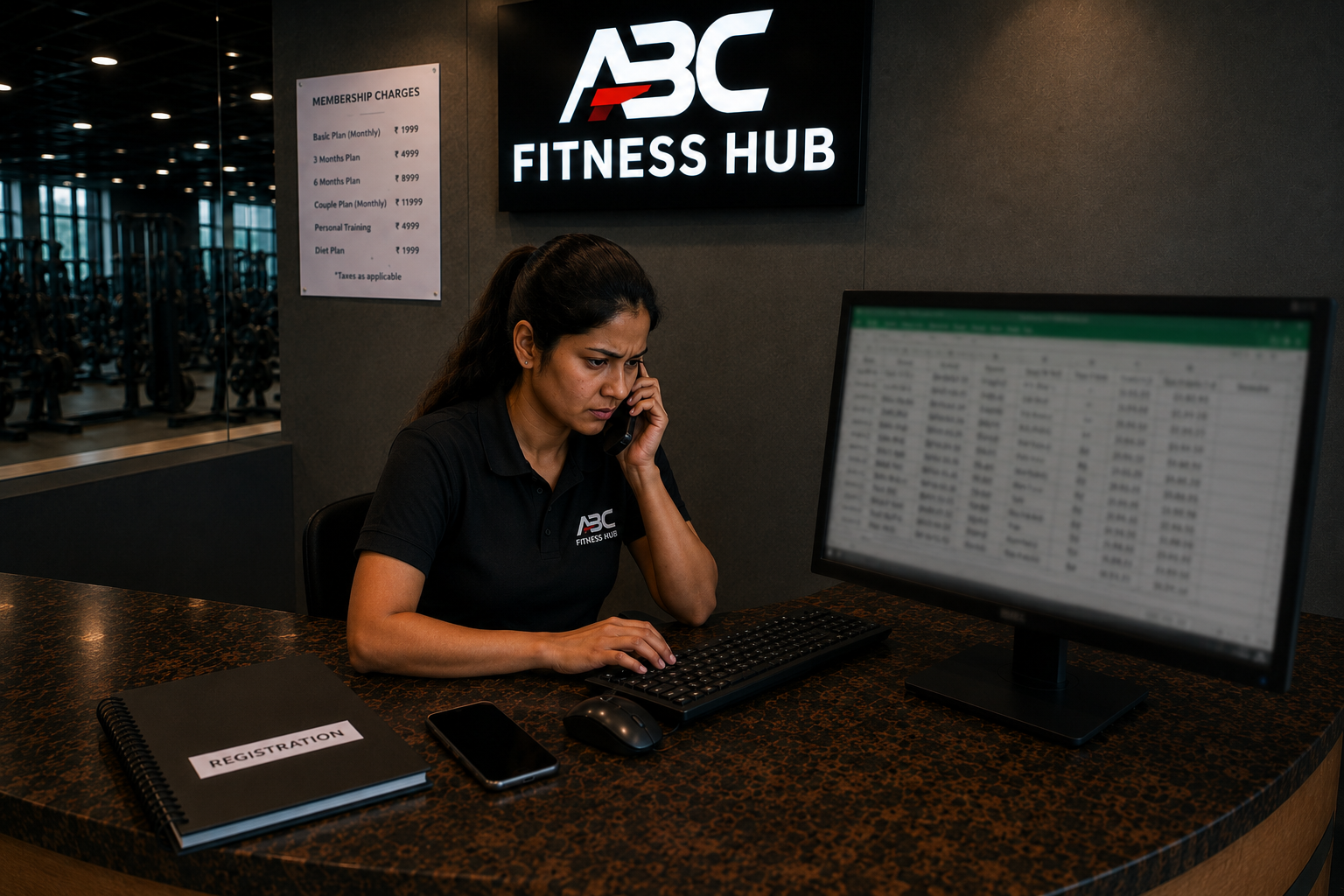 Outdated Gym Generic SMS Without Payment Link