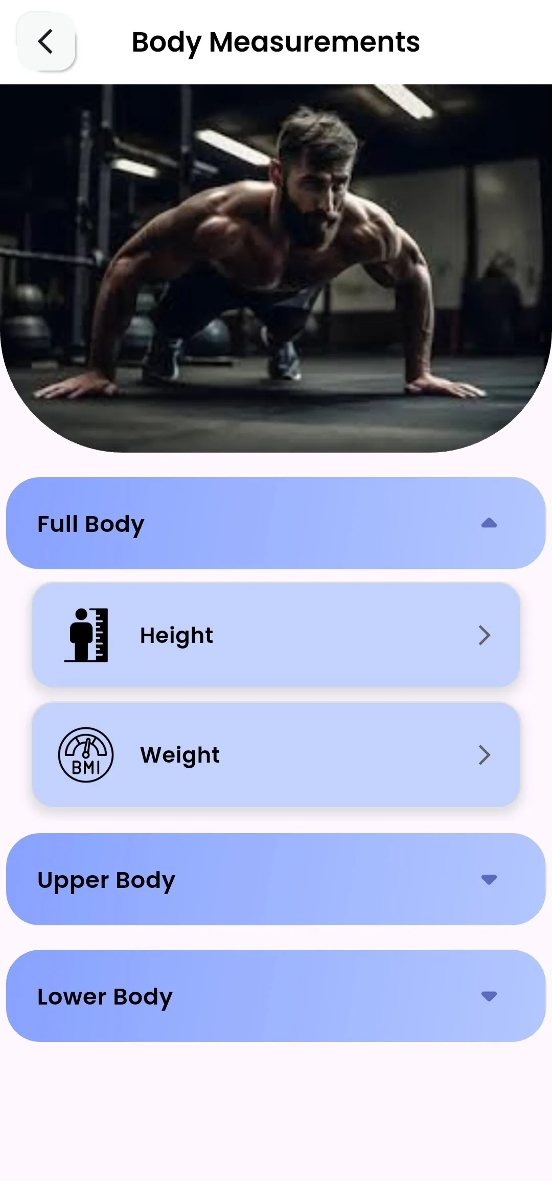 GymSmart Body Measurement & BMI Progress Tracker